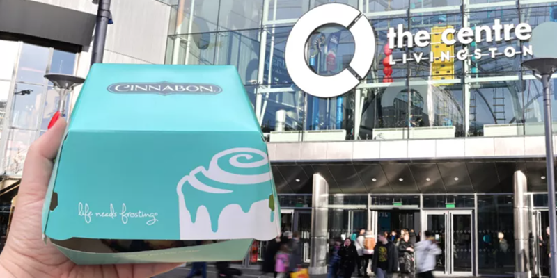 Cinnabon Opened at The Centre - Livingston