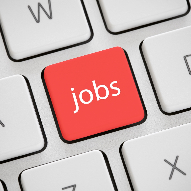 Keyboard with a jobs key