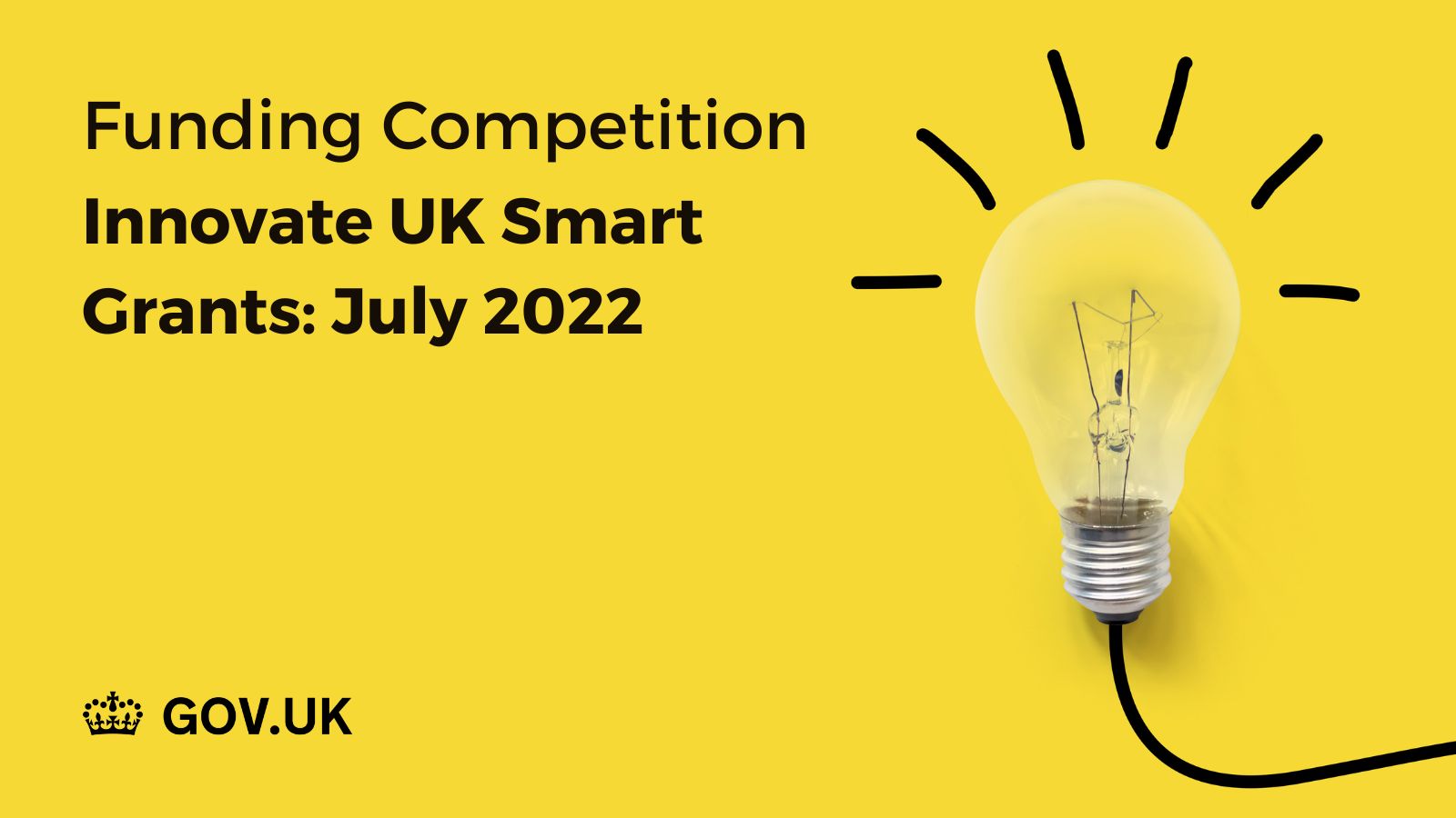 Innovate UK Smart Grants 2022 Invest in West Lothian