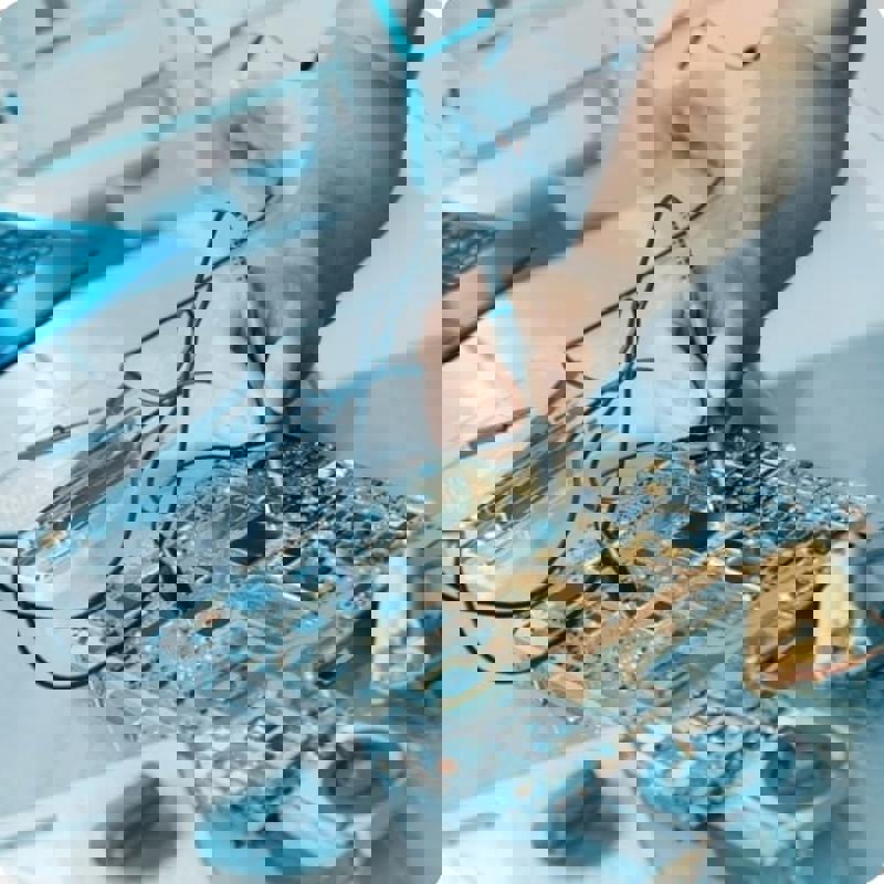 Electronics - fixing a circuit board 