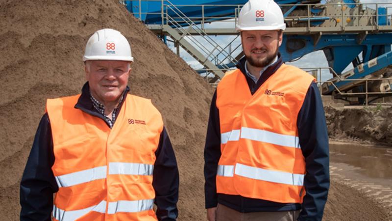 Scott Brewster And His Father Alex Brewster At Their Livingston Site