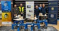 Members of the West Lothian Construction Forum, including Chairman Jamie Taylor, at Build Your Future event at Armadale Academy