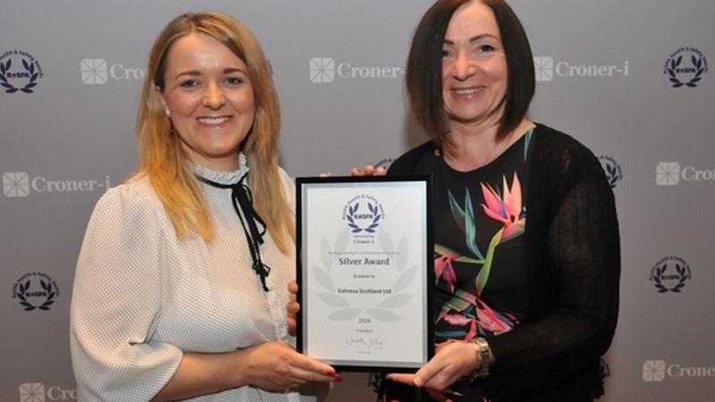 Valneva Scotland Health And Safety Award