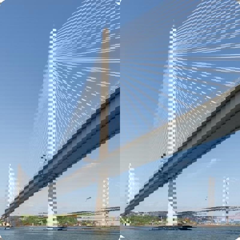 Logistics  image of a bridge