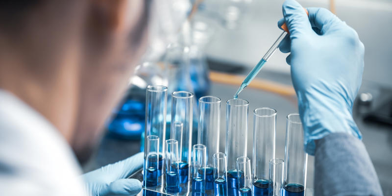 Life Sciences And Biotechnology - Working in a Lab